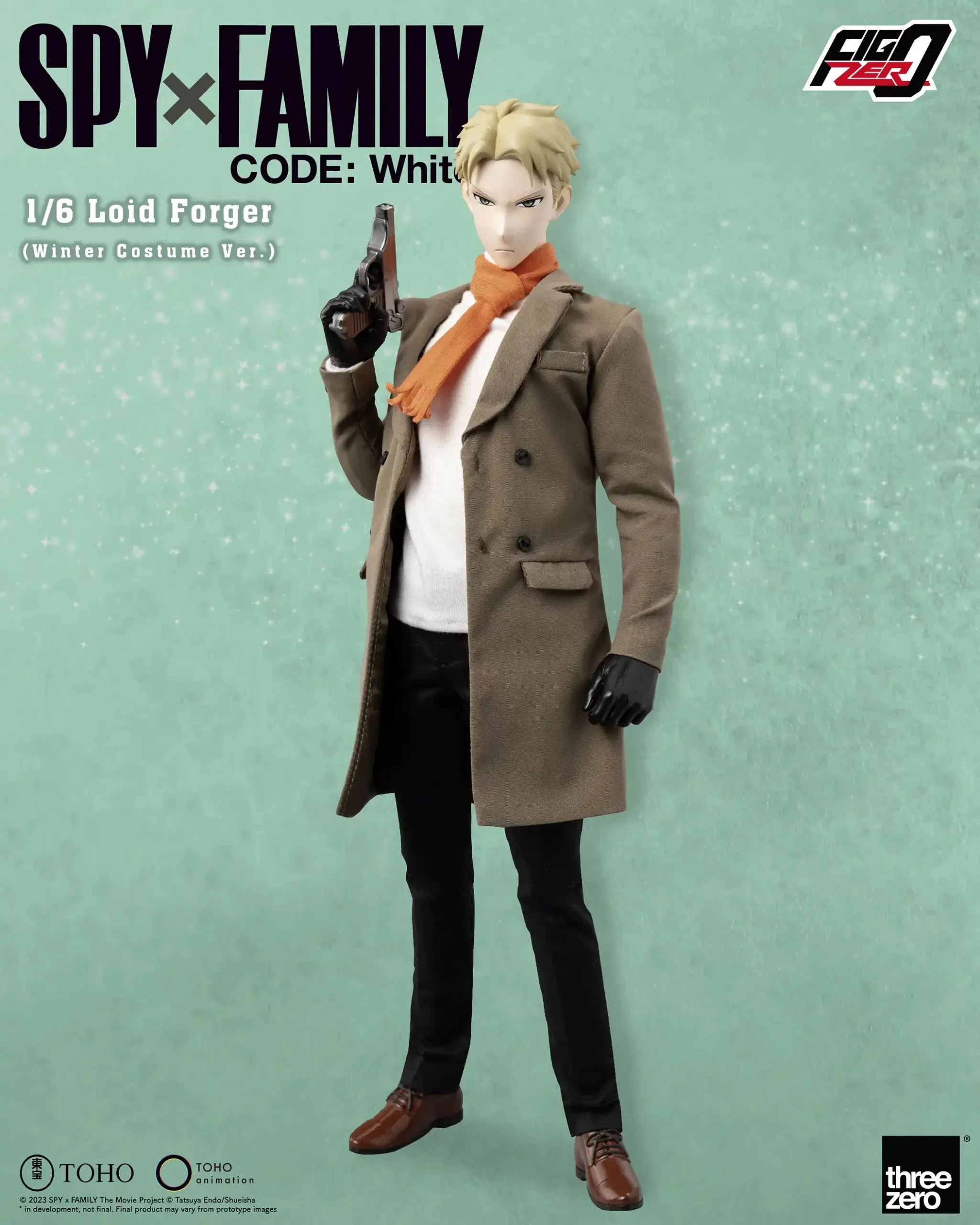 Miniature Creation ThreeZero FigZero 1/6 Spy x Family Code: White Loid Forger (Winter Costume Ver.) Action Figure