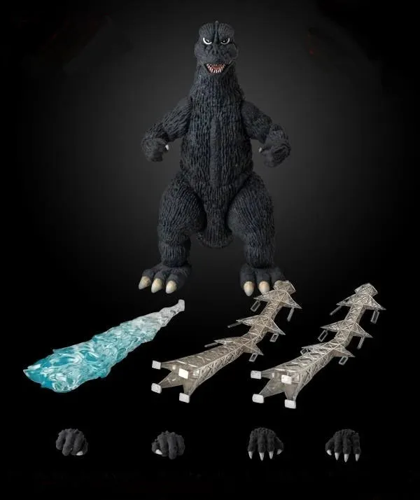 ThreeZero Godzilla Vs. Mechagodzilla (1974) KAIJU-DOU Godzilla Action Figure Miniature Piece Superhero Display