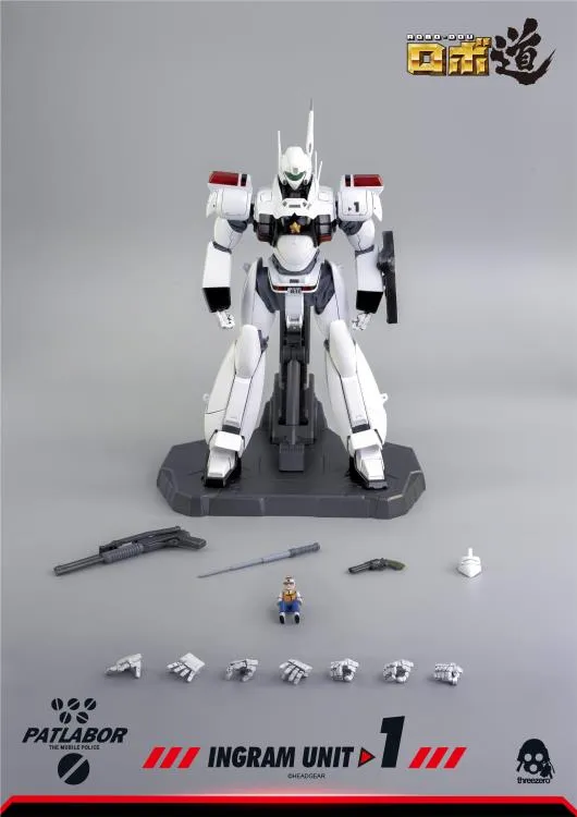 ThreeZero Patlabor ROBO-DOU Ingram Unit 1 1/35 Scale Figure Limited Replica Collectible Art
