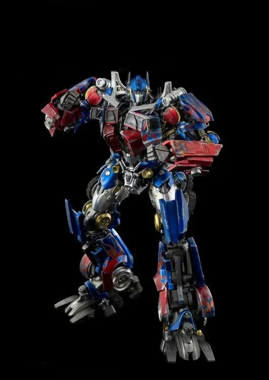 Diorama Accent Convention Exclusive ThreeZero Transformers Revenge of the Fallen Optimus Prime DLX Action Figure