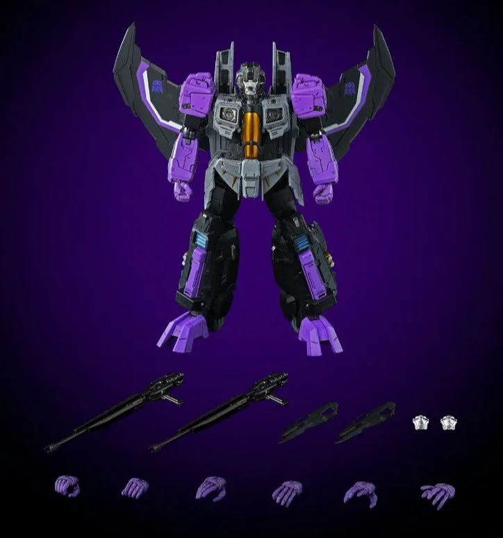 Battle Ready ThreeZero Transformers Skywarp MDLX Action Figure