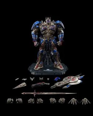 Media Attention Art Deco ThreeZero Transformers: The Last Knight Nemesis Prime DLX Action Figure