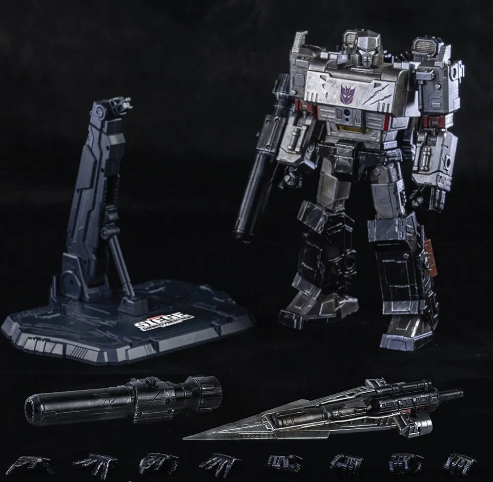 ThreeZero Transformers War for Cybertron Trilogy Megatron DLX Scale Figure Adult Collectible