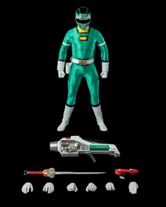 ThreeZero FigZero 1/6 Power Rangers Turbo Green Turbo Ranger Scale Action Figure Value Increase