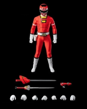 Approval Get ThreeZero FigZero 1/6 Power Rangers Turbo Red Turbo Ranger Scale Action Figure