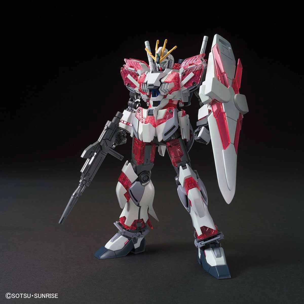 Detailed Statue Gundam 1/144 HGUC #222 Gundam Narrative RX-9/C Narrative Gundam C-Packs Model Kit