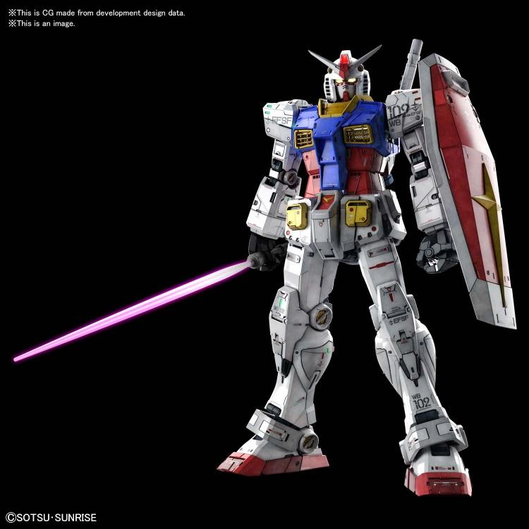 Action Replica Gundam 1/60 PG Unleashed Gundam 0079 RX-78-2 Gundam Model Kit