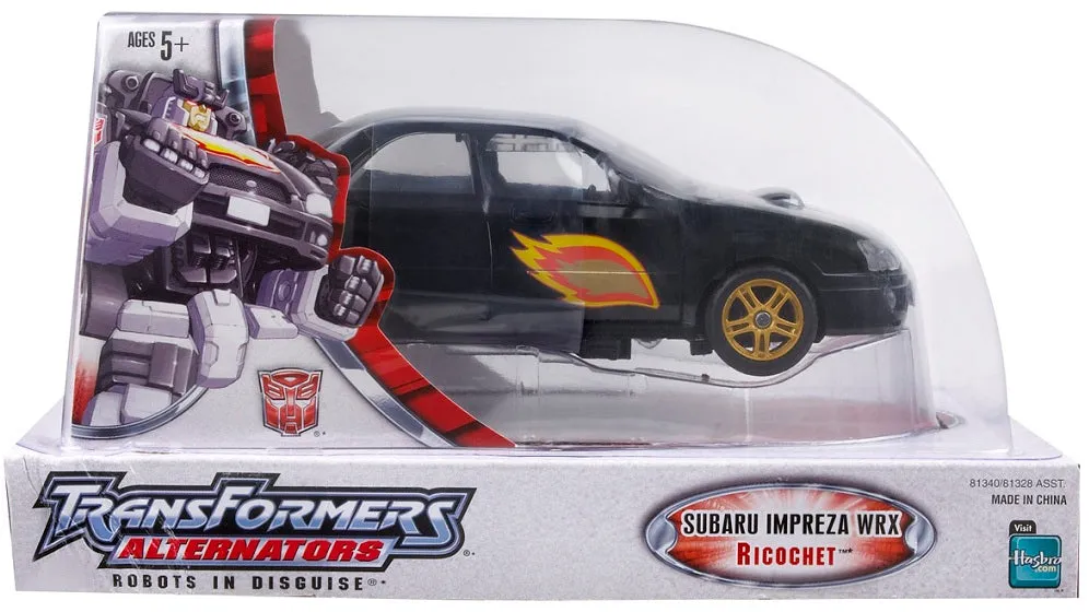 Cultural Gift Transformers Alternators #20 Ricochet - Subaru Impreza WRX
