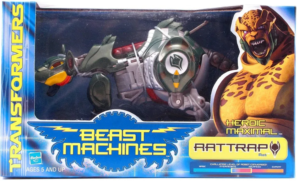 Collectors Replica Whole Series Transformers Beast Machines Rattrap