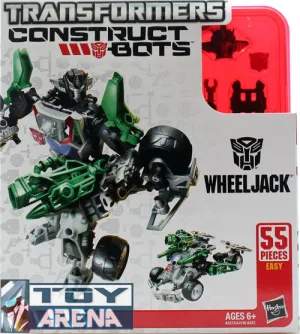 Transformers Construct-Bots Elite Class Wheeljack Buildable Action Figure app connected