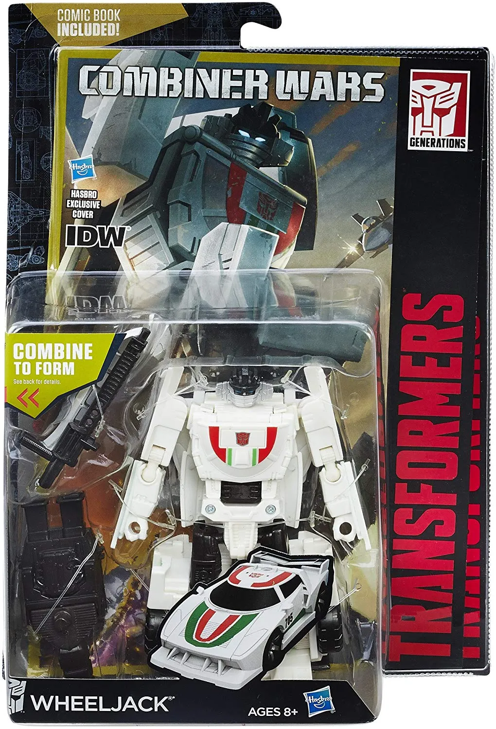 Transformers Generations Combiner Wars Deluxe Class Wheeljack Action Figure Streaming Decor High Quality