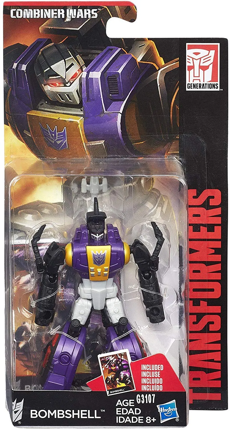 Showcase Piece Transformers Generations Combiner Wars Legends Class Bombshell Action Figure