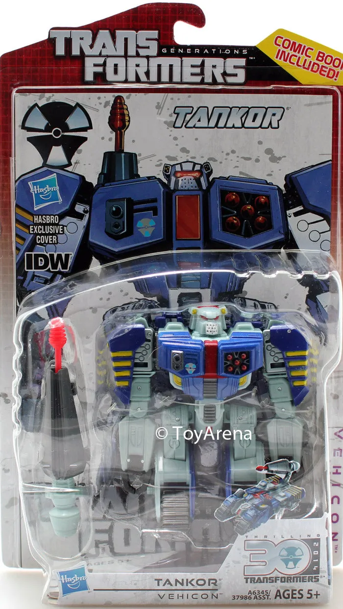 Transformers Generations Deluxe Class Vehicon Tankor Thrilling 30 IDW Battle Hero Surrealist Art