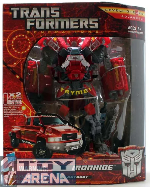 Transformers Generations Leader Class Autobot Ironhide Asia Exclusive GDO Buildable Figure