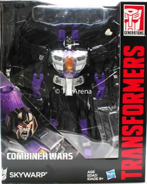 Transformers Generations Leader Combiner Wars Skywarp Action Figure Train Model