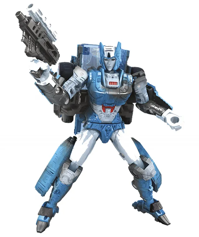 Transformers Generations Netflix War For Cybertron: Siege Deluxe Chromia Action Figure Exclusive Premium Model Decorative Accent