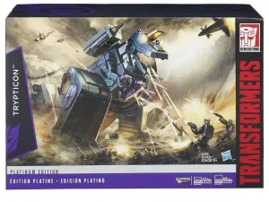 Crypto Art Avid Fan Transformers Generations Platinum Edition Trypticon Action Figure