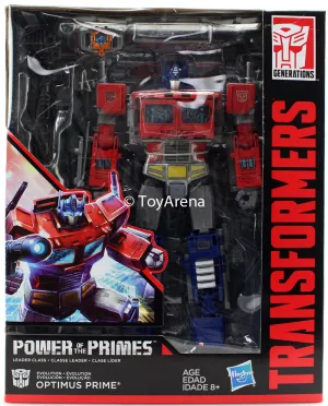 Movie Hero Transformers Generations Power of the Primes Leader Class Optimus Prime Figure