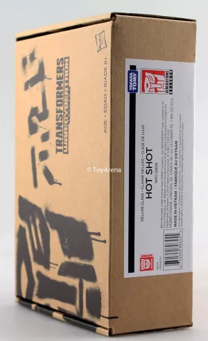 Transformers Generations Selects WFC-GS09 Deluxe Hot Shot Hotshot Action Figure Industrial Decor Character Toy