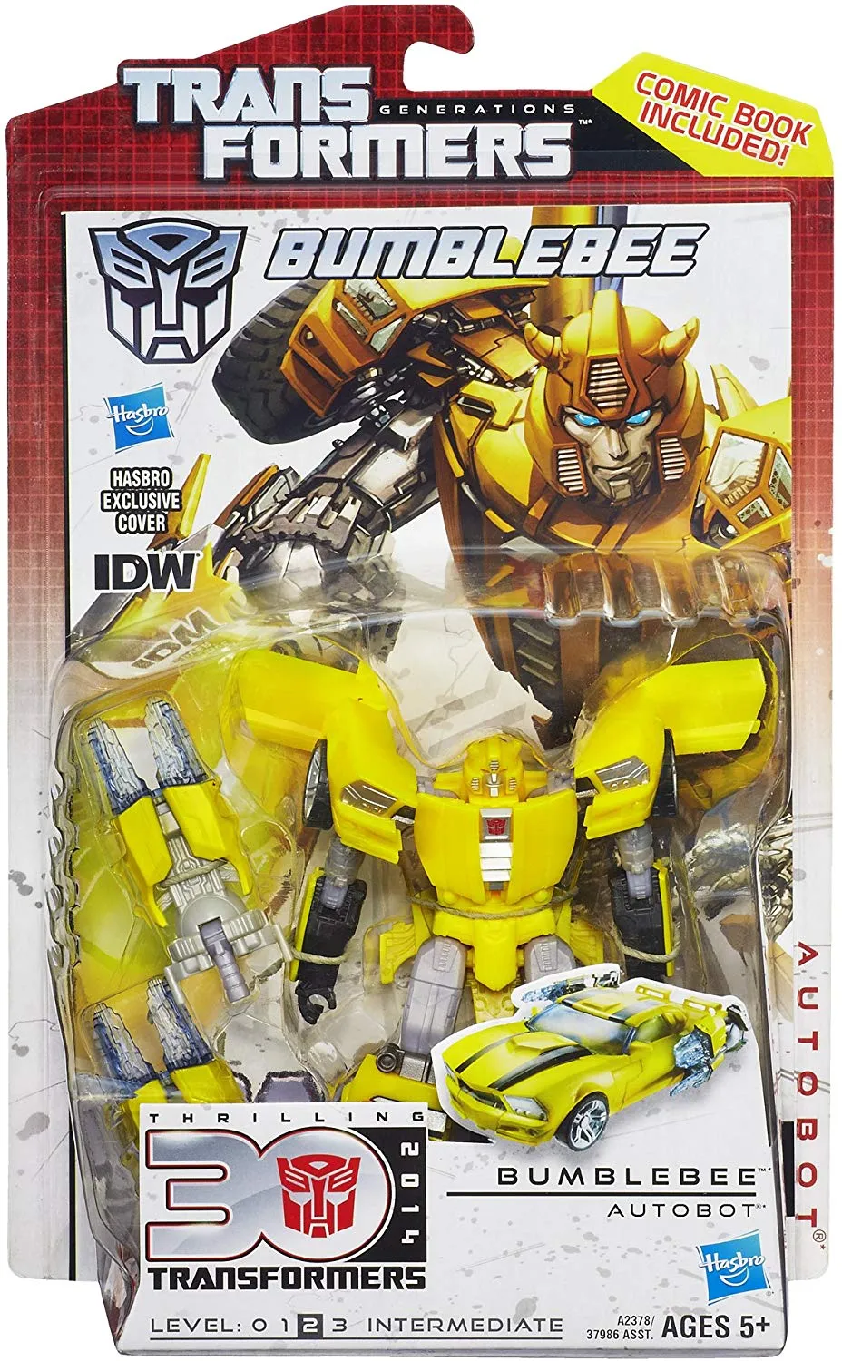 Mobile Game Manga Figure Transformers Generations Thrilling 30 Deluxe Class Bumblebee Action Figure