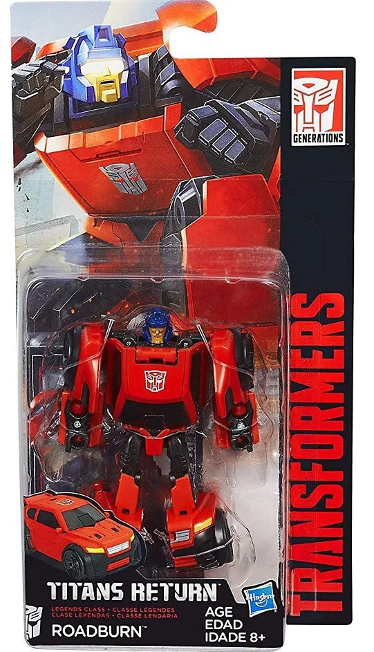 Transformers Generations Titans Return Legend Class Roadburn Figure Staff Pick Cowboy Sculpture
