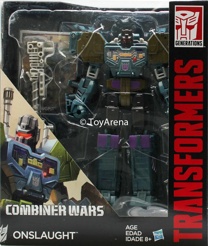 Dynamic Sculpture Transformers Generations Voyager Combiner Wars Onslaught Action Figure