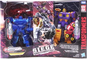 Transformers Generations War For Cybertron: Fan Vote Battle 3 Pack (Mirage, Aragon, Impactor) Action Figures Exclusive WFC-S55, S56, S57 Beginner Friendly