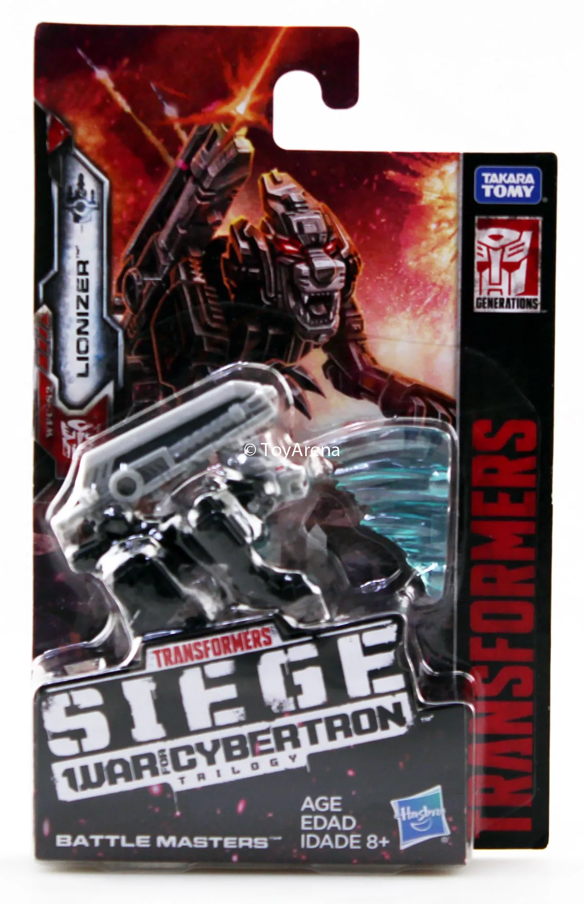 Transformers Generations War For Cybertron: Siege Battle Master Lionizer Action Figure WFC-S2 Car Model Collectors Figure
