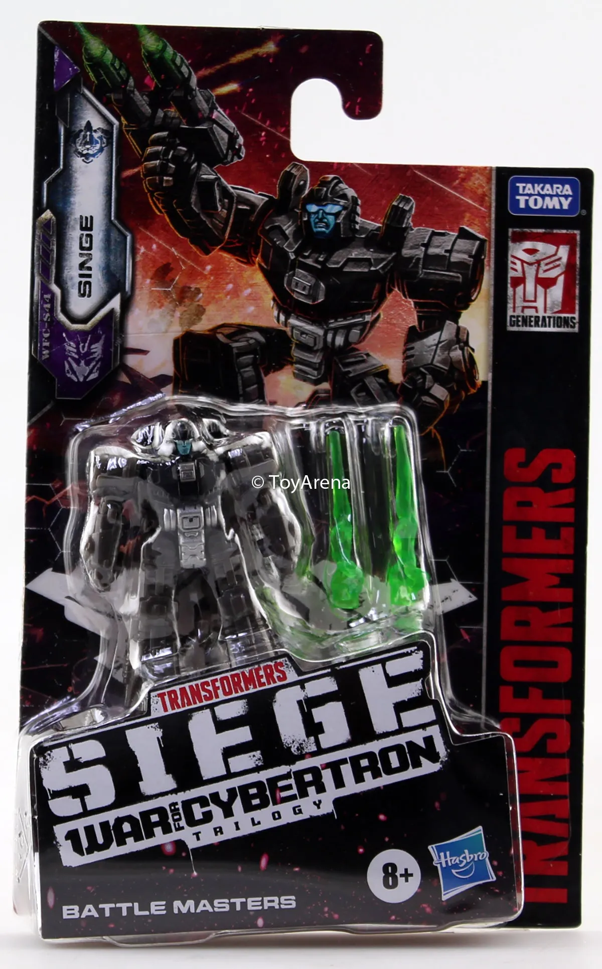 Small Space Hobby Kit Transformers Generations War For Cybertron: Siege Battle Master Singe Action Figure WFC-S44