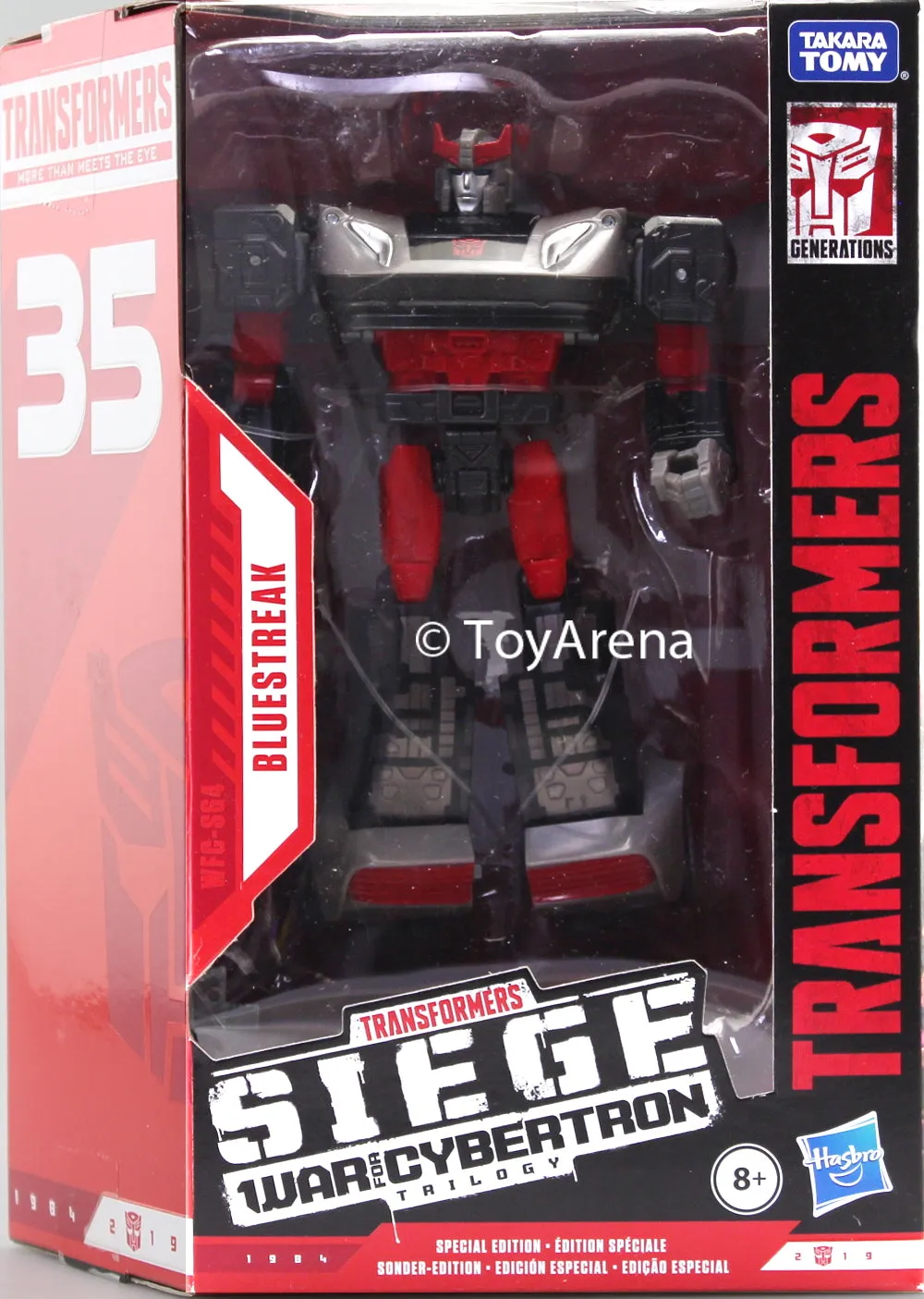 Paleontology Model Transformers Generations War For Cybertron: Siege Deluxe Bluestreak Action Figure Exclusive WFC-S64
