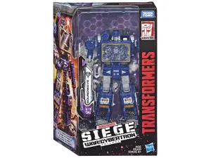 Transformers Generations War For Cybertron: Siege Voyager Soundwave Action Figure WFC-S25 Wildlife Replica