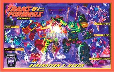 Mythical Figure Blockchain Token Transformers Timelines Botcon 2010 Generation 2: Redux Boxset 5 Pack
