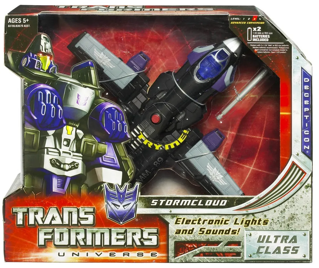 PVC Figure Transformers Universe Ultra Class Stormcloud Classic Series