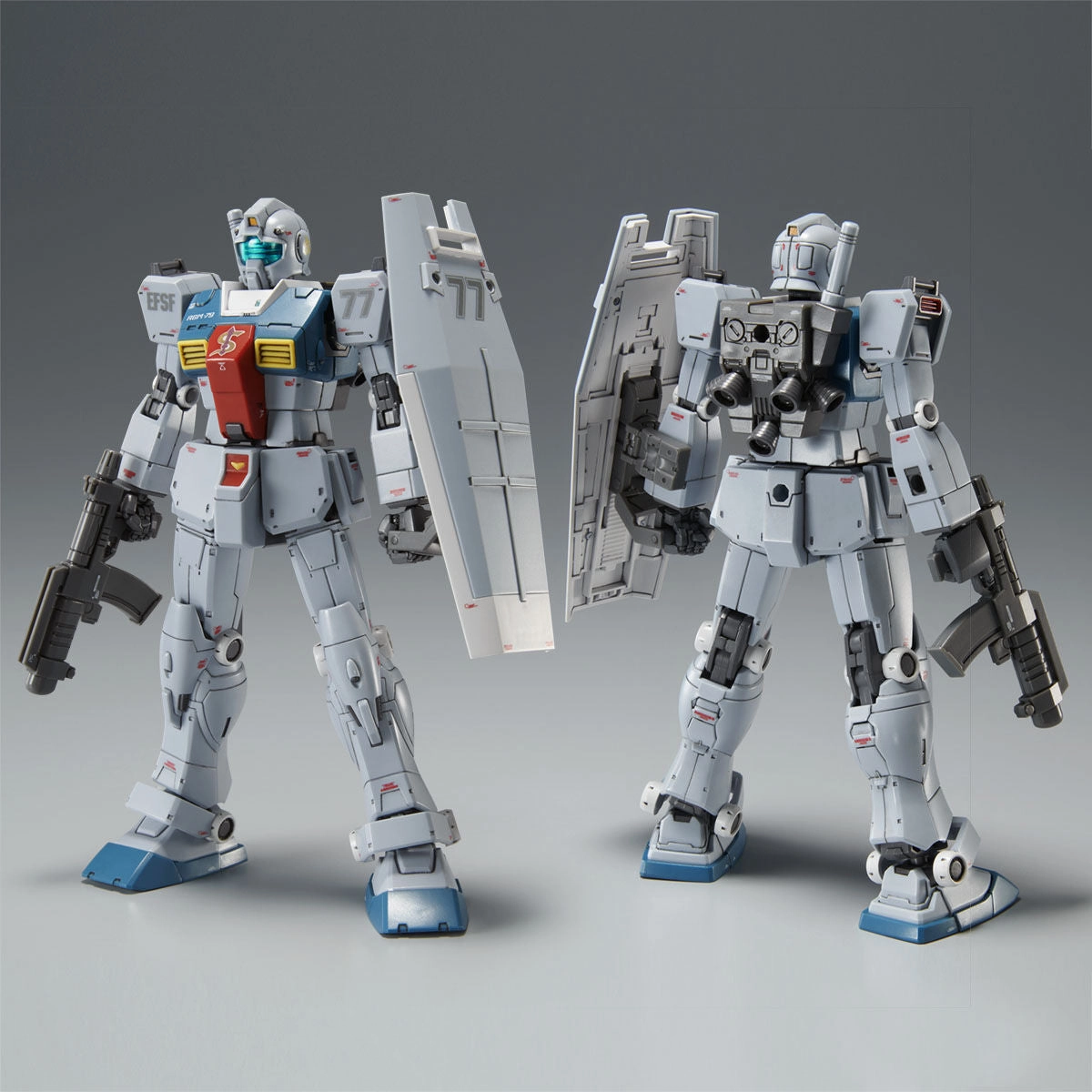 Painting Kit Gundam 1/144 HGUC Gundam Cucuruz Doan's Island RGM-79 GM (Sleggar) Model Kit Exclusive