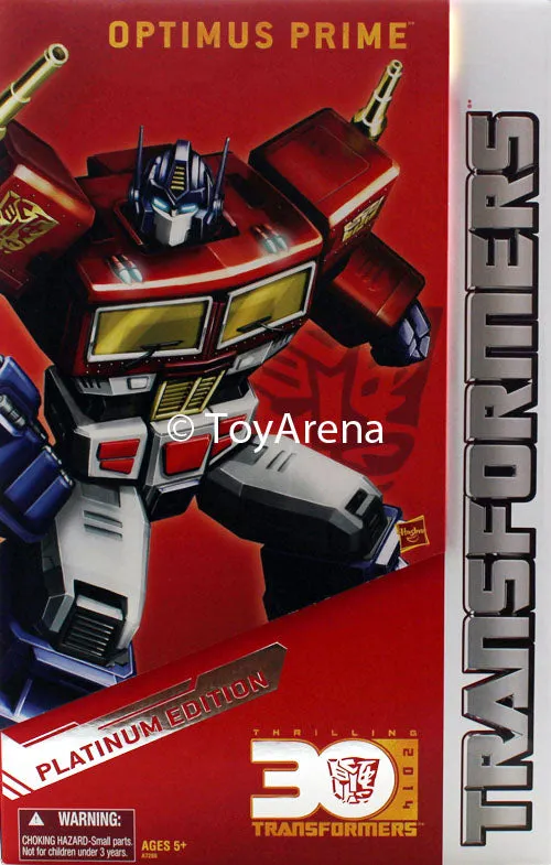 Transformers Platinum Edition Year of the Horse Gold Masterpiece Optimus Prime 2014 Miniature Hero