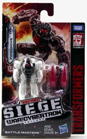 Transformers Generations War For Cybertron: Siege Battle Master Firedrive Action Figure WFC-S1 Global Appeal