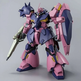 Gundam 1/144 HGUC Hathaway Me02R-F02c Messer Type-F02 (Commander Type) Model Kit Exclusive Posable Toy Decorative Accent