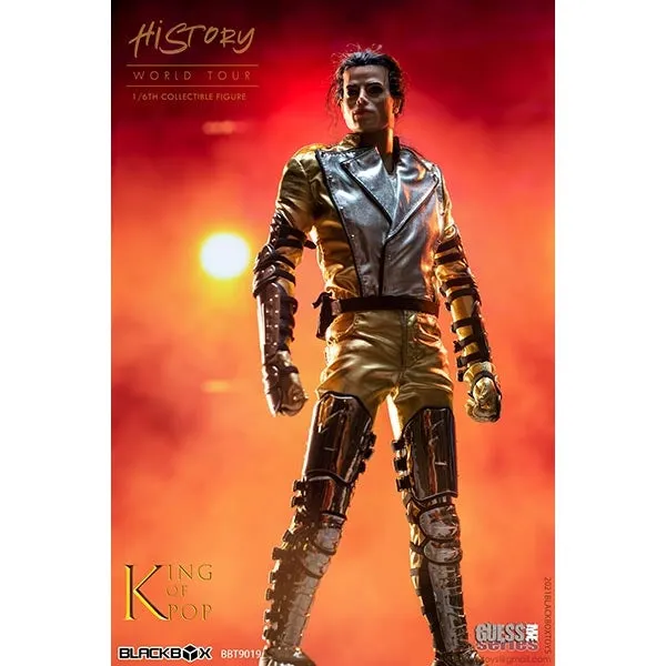 Blackbox Toys 1/6 BBT-9019 Guess Me Series King of Pop History World Tour Sixth Scale Figure Desk Decor