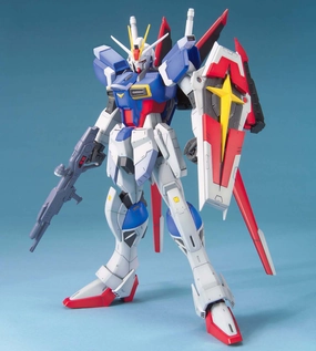 Gundam 1/100 MG Seed Destiny ZGMF-X56S/A Force Impulse Gundam Model Kit PVC Statue Streaming Decor