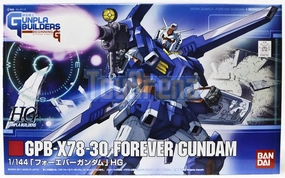 Gunpla 1/144 HG Builders #005 GPB-X78-30 Forever Gundam Model Kit Movie Statue