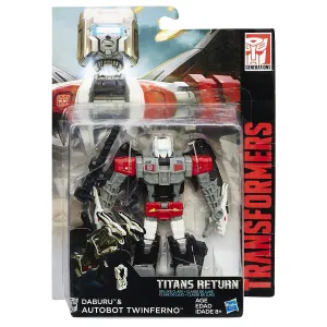 Blind Box Transformers Generations Titans Return Deluxe Class Twinferno and Daburu Figure
