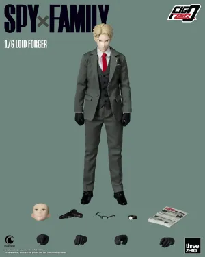 Display Figure Detailed Hero ThreeZero FigZero 1/6 Spy x Family Loid Forger Action Figure