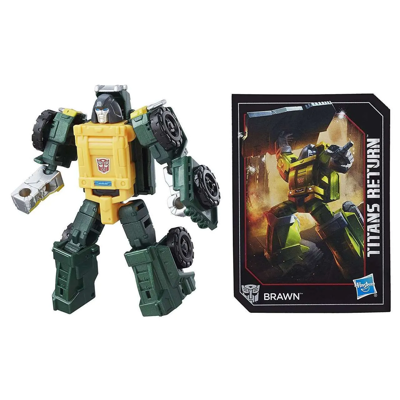 Gift Idea Transformers Generations Titans Return Legend Class Brawn Figure