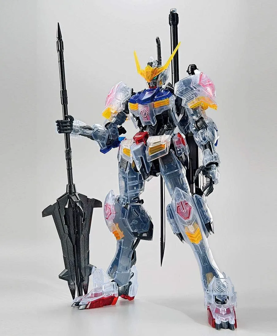Gundam 1/100 MG Gundam Barbatos (Clear Color) The Gundam Base Limited Model Kit Exclusive Comic Adaptation Grand Prize